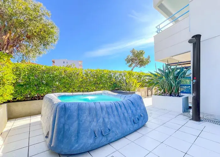 Grand Bleu Front De Magnifique 公寓 昂蒂布